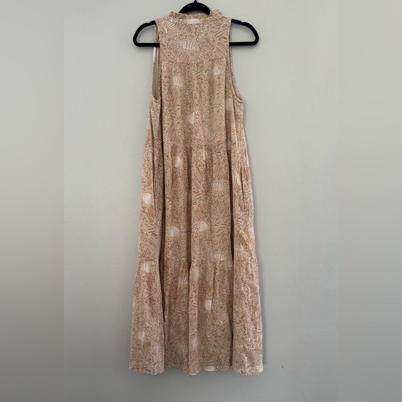 Olivia James Ro Long Dress, Summer Shells size M - Picture 3 of 13